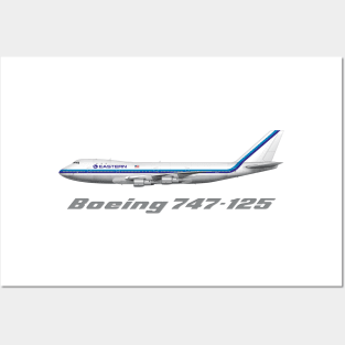 Eastern 747-125 Tee Shirt Version Posters and Art